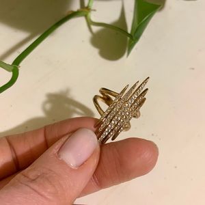 Northern star statement ring